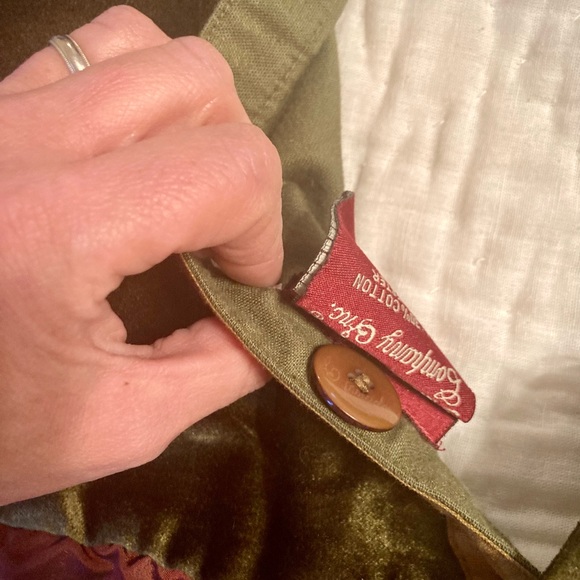 Victorian Heart Company quilted brown velvet throw pillow covers Boho Chic three - Picture 7 of 10